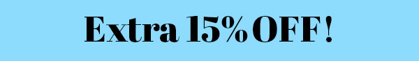 Extra 15% OFF!