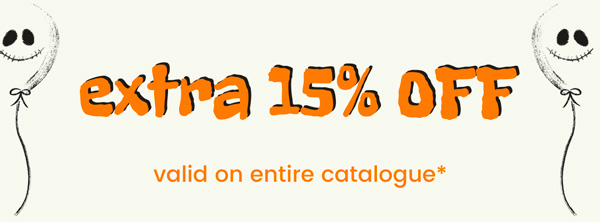 Extra 15% Off Promo Code BOO2021
