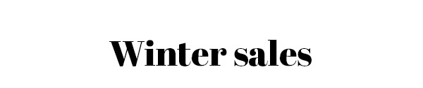 Winter Sales